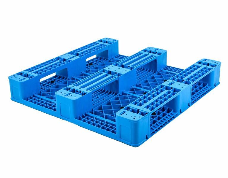 軒盛塑業(yè)1010網(wǎng)格川字塑料托盤(pán)-背面