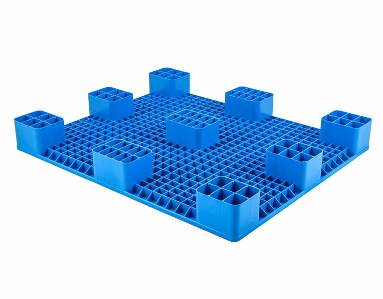 軒盛塑業(yè)1210平板九腳塑料托盤(pán)