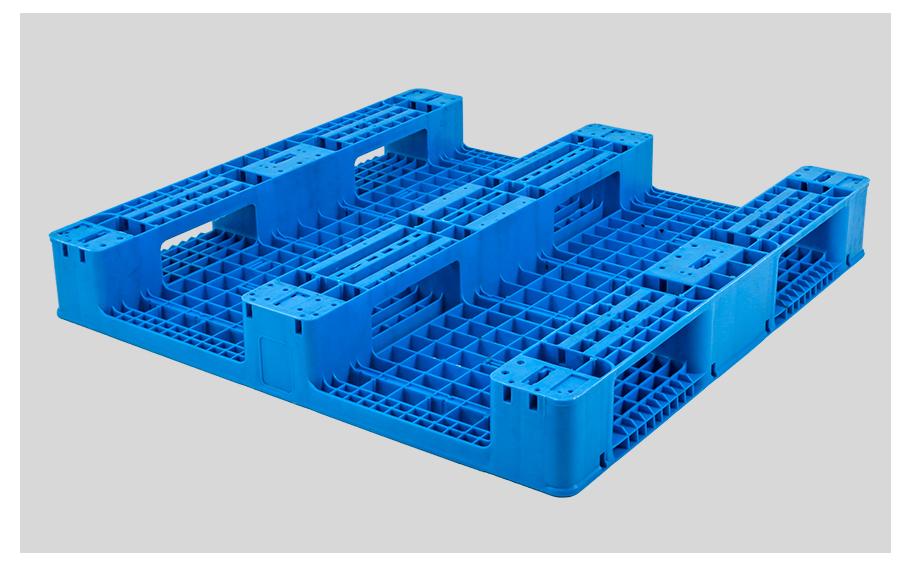 軒盛塑業(yè)1111網(wǎng)格川字重型塑料托盤-背面
