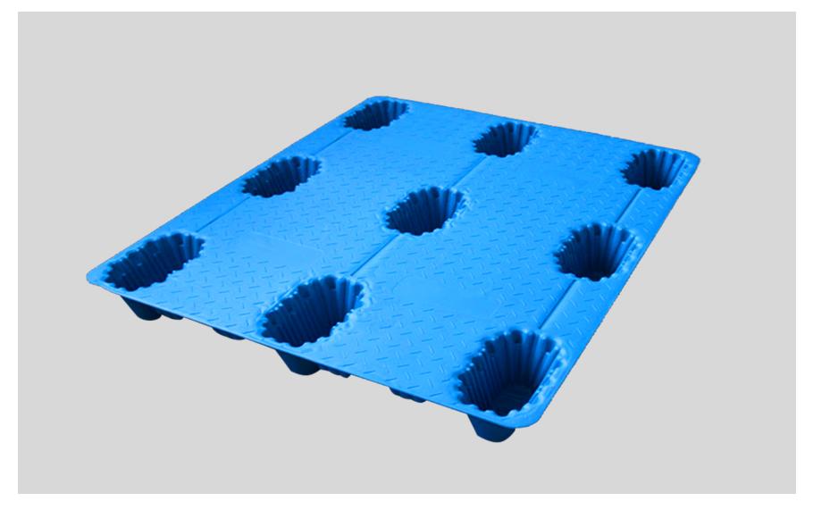 軒盛塑業(yè)1010九腳吹塑托盤