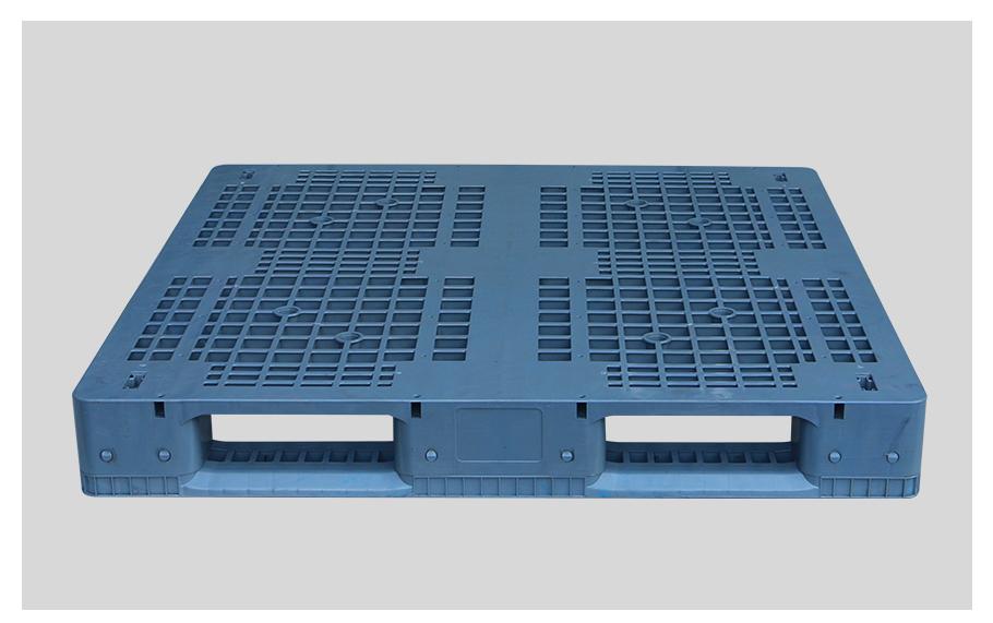 1212網(wǎng)格川字塑料托盤正面 1212網(wǎng)格川字塑料托盤正面