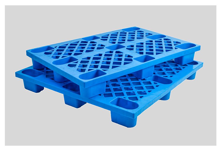1208網(wǎng)格九腳防滑塑料托盤定制
